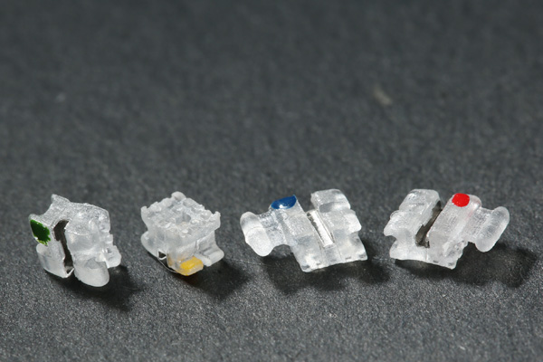 metal slot plastic brackets