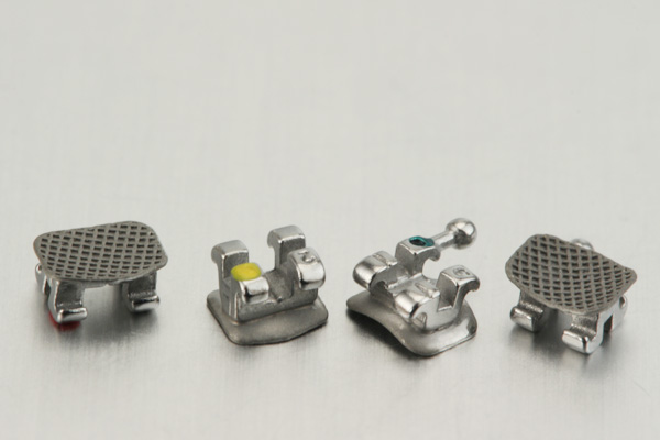 sandblasted metal brackets